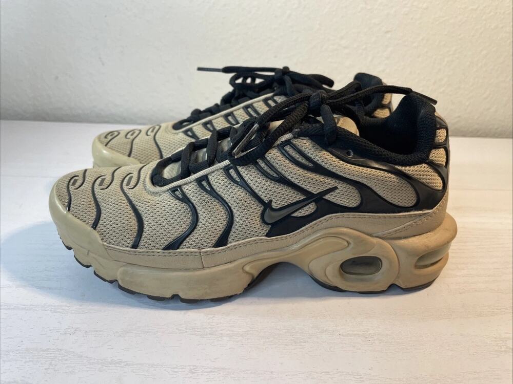 Nike Air Max Plus Gs Desert Brown Sneaker Sz 3.5 Y No Insoles